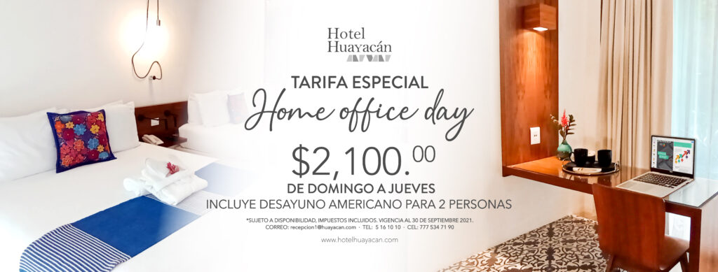El mejor lugar para hacer home office - Hotel Huayacán